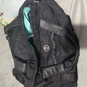 Ivivva Black and Teal Bag